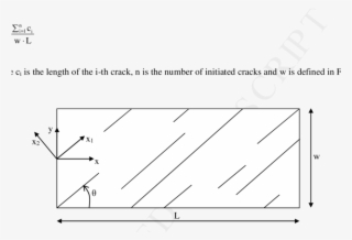 Geometry Of A Generic Cracked Layer And Reference Systems - Monochrome #9648814