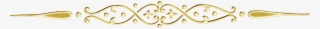Gold Page Divider Transparent - Tiara #9648919