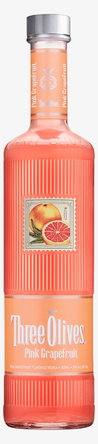 Three Olives Pink Grapefruit - Three Olives Pink Grapefruit Vodka #9649538