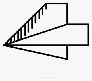 Paper Plane Coloring Page - Diagram #9649752