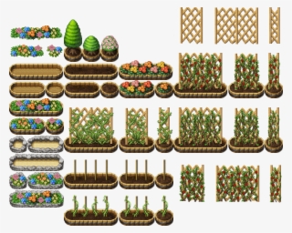 Flower Vine Png - Tileset Rpg Maker Mv #9649783
