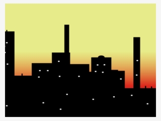 City Clipart Superhero - Clip Art Cityscape #9649903