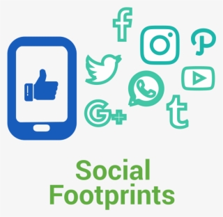 A Social-footprints - Social Frames Logo #9649993