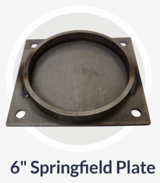6- Springfield Column Top And Base Plate - Circle #9650256