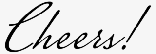 Cheers - Calligraphy #9650356