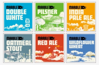Marble Brewery Beer Identification Branding - Marble Brewery #9650894