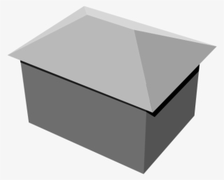File - Hip Roof - Svg - Four Sided Sloped Roof #9652106