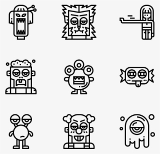 Ghost And Monster - Iconos De Los Mayas #9652341