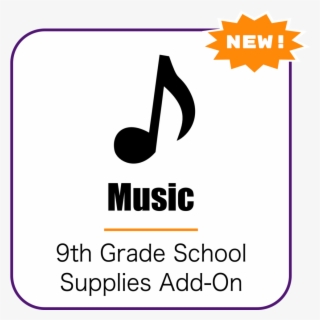 Music School Supplies Add-on - Graphic Design #9652397