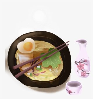 Disegnato A Mano Gourmet Cibo Ramen Png E Psd - Naengmyeon #9652745