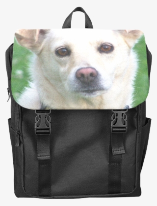 Dog Face Close-up Casual Shoulders Backpack - Backpack #9653344