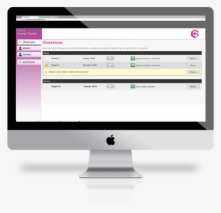 Learn2 Home Portal Enroll Home Screen - Computer Monitor #9653640
