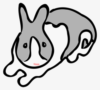 This Free Icons Png Design Of Rabbit Is Sitting At #9653938