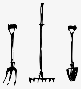 Triple Green Jade Farm Tools - Tools Farm Png #9654141