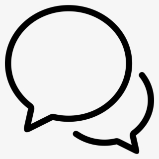 Png File Svg - Chat Icon Vector White #9654288