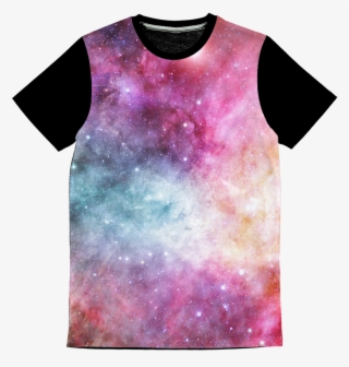 "pastel Nebula Classic Sublimation Panel T-shirt\ - Falling In Love Background #9654457