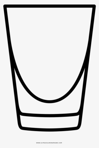 Shot Glass Coloring Page #9655726