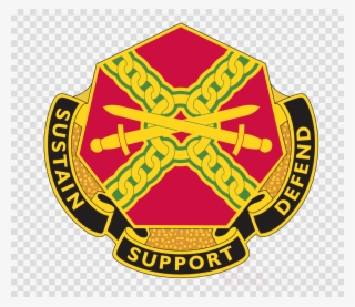 Beautiful Army, Soldier, Yellow, Transparent Png Image - Us Army Garrison Logo #9655998