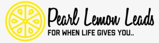 Pearl Lemon Leads Logo - Calligraphy #9656847