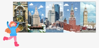 Watch How The Hands Move Around The Face Of The Clock - Urban Area #9659908