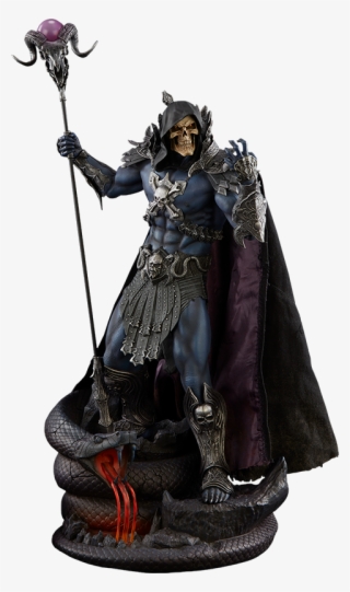 Sideshow Collectibles Skeletor Statue - Skeletor Sideshow Png #9660420