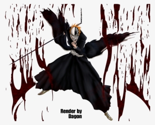 Render Ichigo Bankai Vizard - Bleach Ichigo Vizard Bankai #9661406