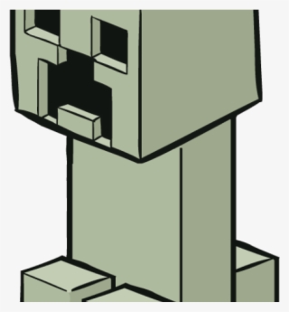 Drawn Minecraft Creeper - Creeper Drawing Minecraft #9661415