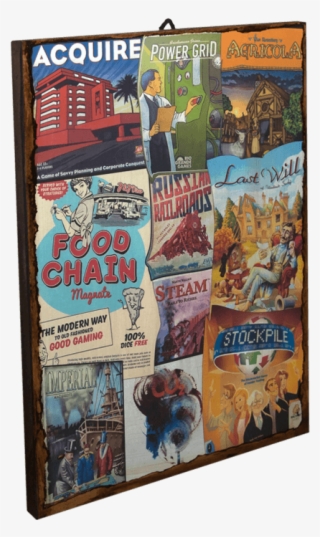 Wooden Board Collection 3 B - Poster #9661429