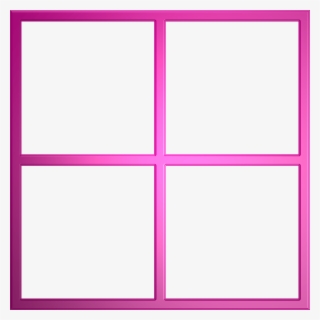 Pink Frame Border Png - Symmetry #9661754
