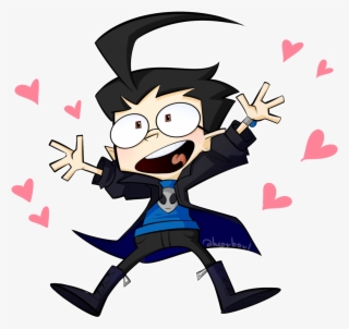 Com My Art Dib Invader Zim Fan Art Instagram - Dib Invader Zim Fanart #9662086