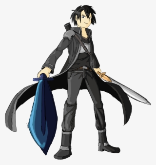 A Little Kirito Render I Drew For My Tabletop Sao Game - Cartoon #9662792