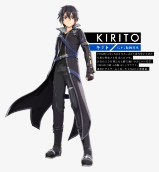 【kirito キリト】〈ｃｖ：松岡禎丞〉 - Sword Art Online Hollow Realization Kirito #9662828