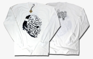 Image Of Gerry Cheevers "leatherface - Long-sleeved T-shirt #9663259