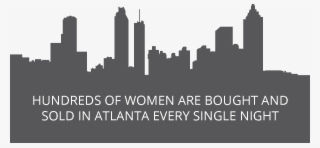 Learn About Princess Night - Atlanta Skyline Silhouette #9663387