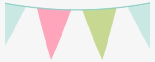 Teal Clipart Pennant Banner - Circle #9664391