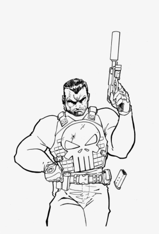 Punisher Low Res - Cartoon #9664461