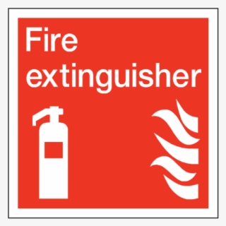Fire Extinguisher Square Safety Sticker - Fire Door Keep Shut Sign #9665119