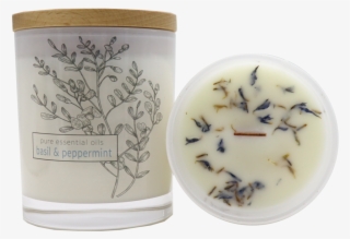 Secret Garden Essential Oil Jar Candle - Lavender #9665443