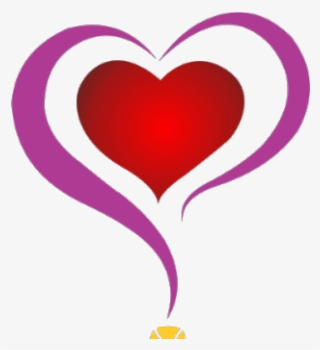 Dark Clipart Purple Heart - Heart #9665949