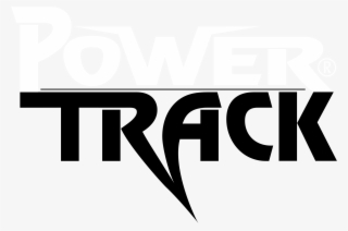 Power Track Logo Black And White - Power Track #9666704