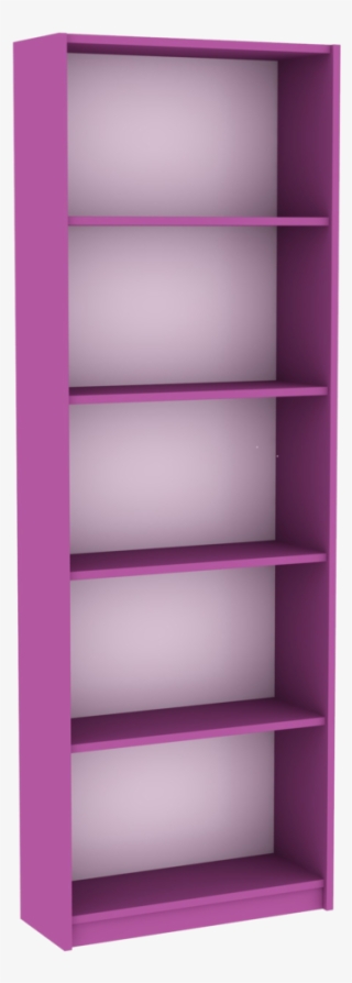 5 Tier Purple Bookcase/bookshelf - Bookcase #9666718