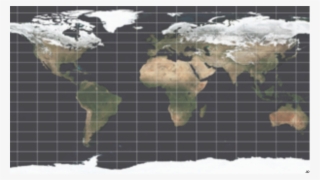 World Satellite Map Winter #9667533