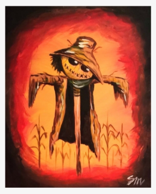“scarecrow” - Painting #9668105