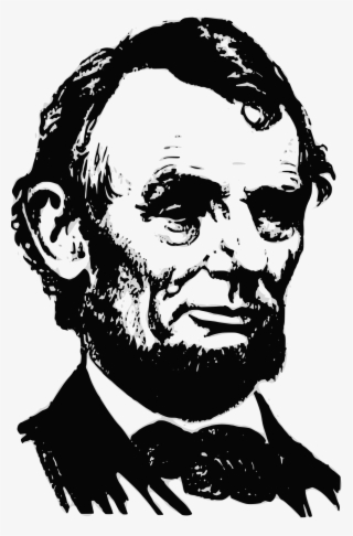 Clipart Abes Face Png Abe Face Shrunk - Abraham Lincoln Illustration #9669309