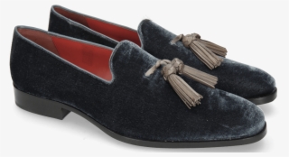 Loafers Prince 8 Velluto Stone - Oxford Shoe #9669808