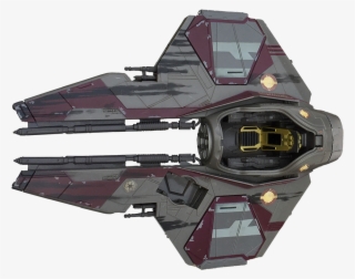 Obi-wan Kenobi Battles Deadly Droid Fighters While - Tank #9669925