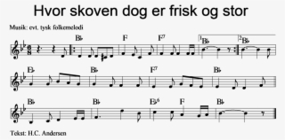 Hvor Skoven Dog Er Frisk Og Stor - Ut Queant Laxis #9670052