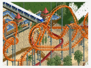 Image Of Night Roller Coaster - Video Game #9670340