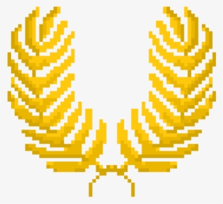 Vectorial Pixel Imprimir - Coroa De Louros Pixel #9671208