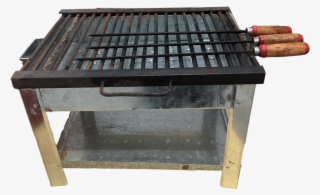 Large Size Coal Barbecue Grill - Outdoor Grill Rack & Topper #9671275